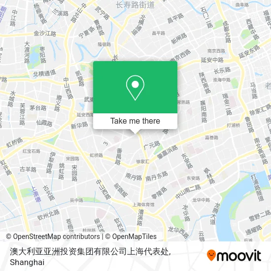 澳大利亚亚洲投资集团有限公司上海代表处 map