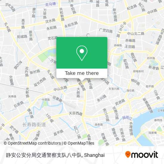 静安公安分局交通警察支队八中队 map