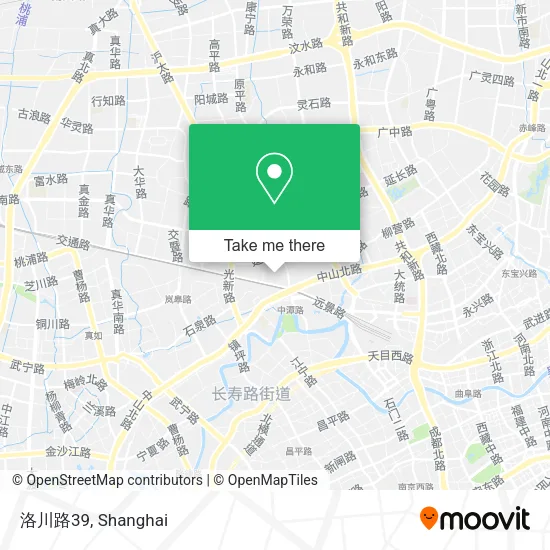 洛川路39 map