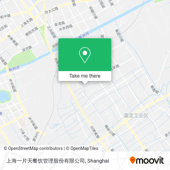 上海一片天餐饮管理股份有限公司 map