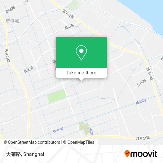 天菊路 map