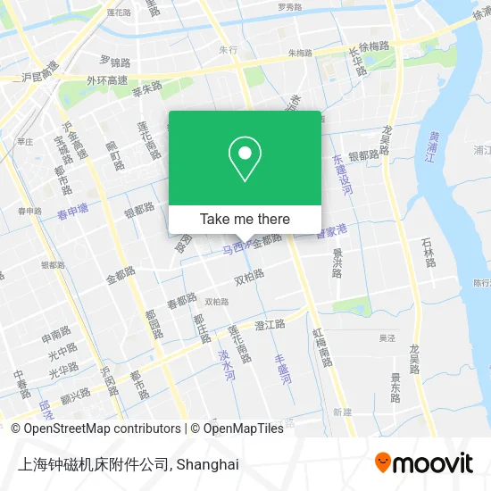 上海钟磁机床附件公司 map