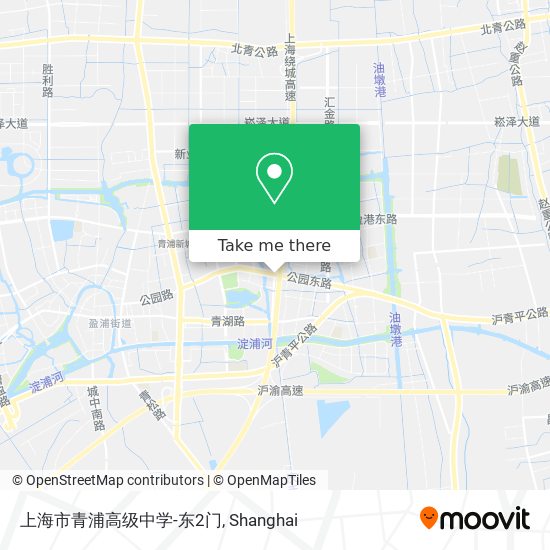 上海市青浦高级中学-东2门 map