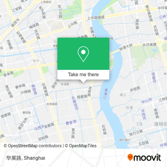 华展路 map