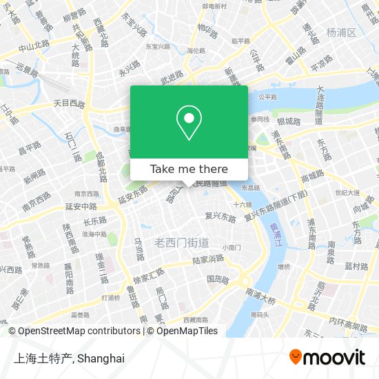 上海土特产 map