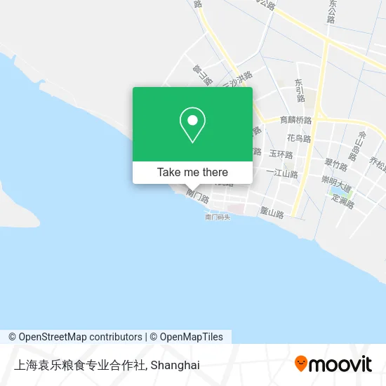 上海袁乐粮食专业合作社 map