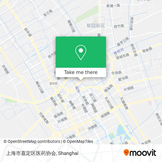 上海市嘉定区医药协会 map