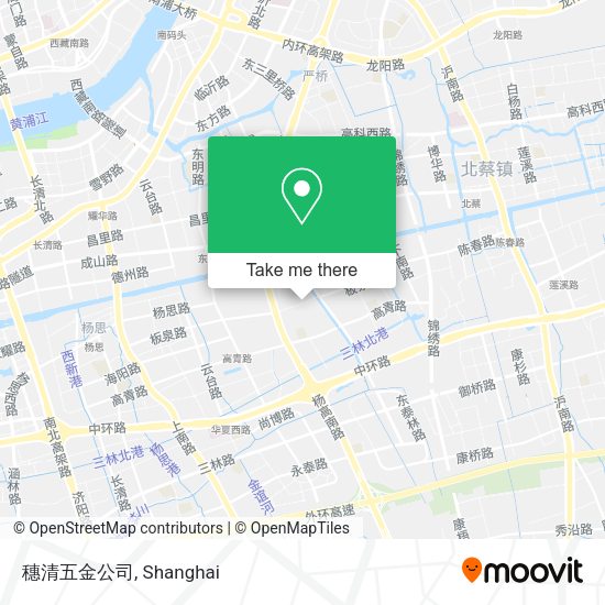 穗清五金公司 map