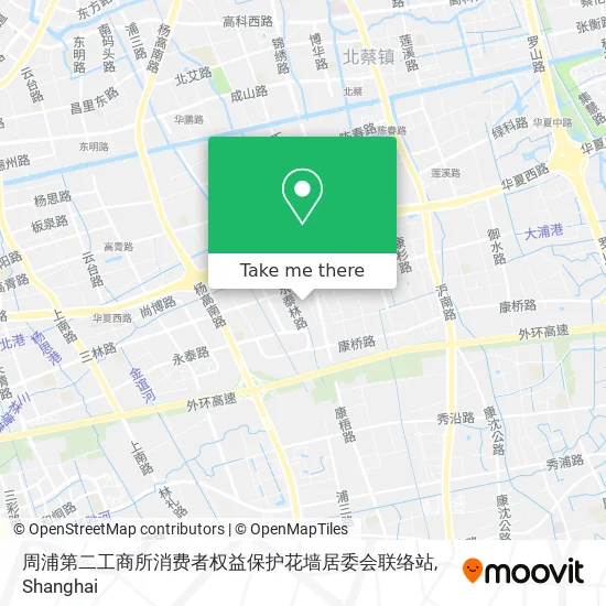 周浦第二工商所消费者权益保护花墙居委会联络站 map
