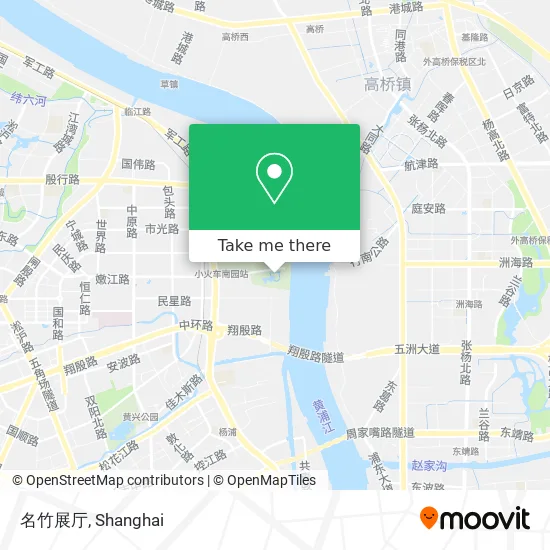 名竹展厅 map