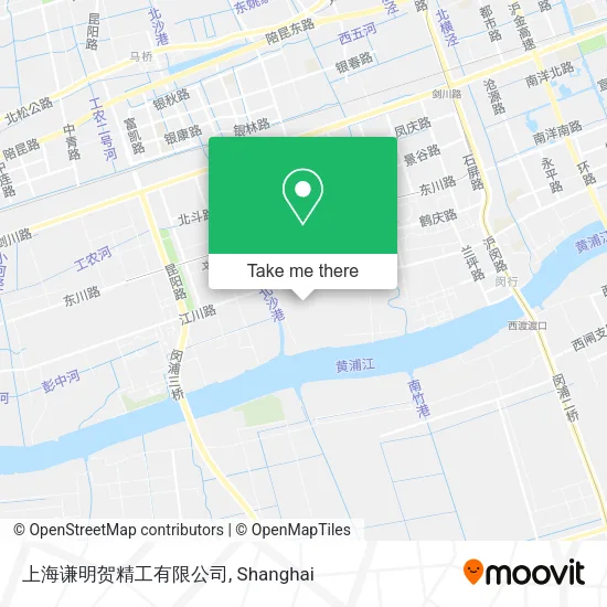 上海谦明贺精工有限公司 map