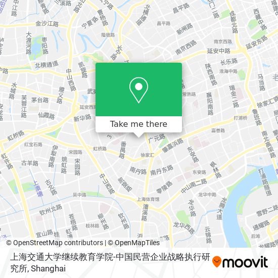 上海交通大学继续教育学院-中国民营企业战略执行研究所 map