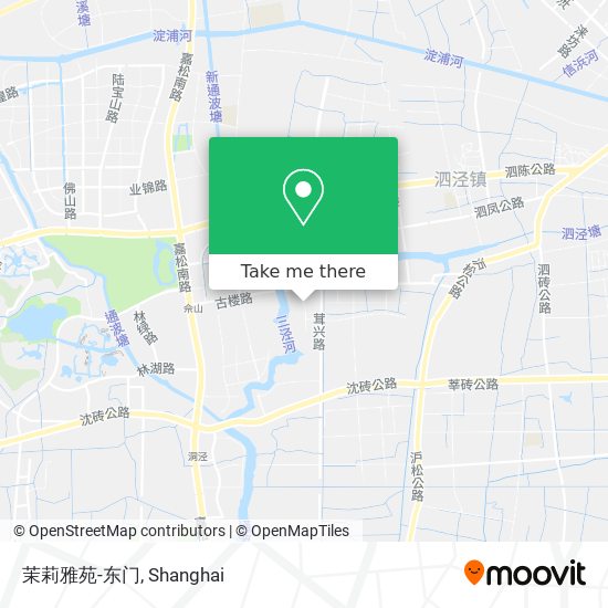 茉莉雅苑-东门 map