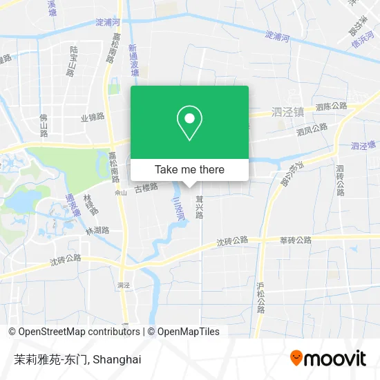 茉莉雅苑-东门 map