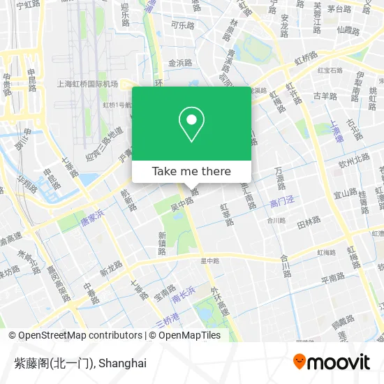 紫藤阁(北一门) map