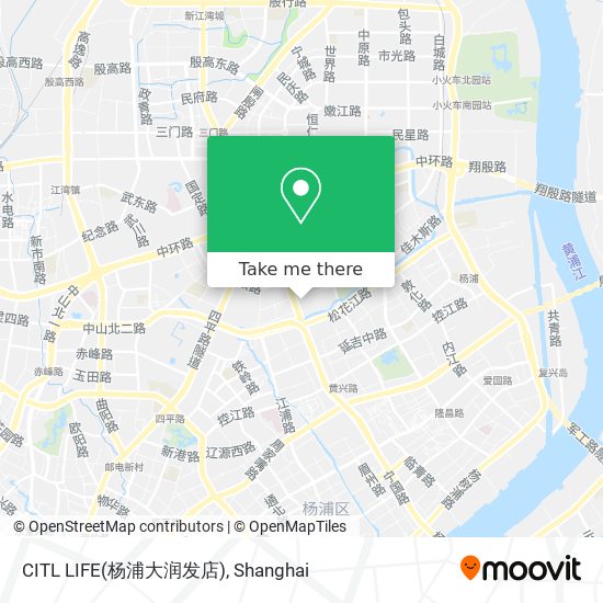 CITL LIFE(杨浦大润发店) map