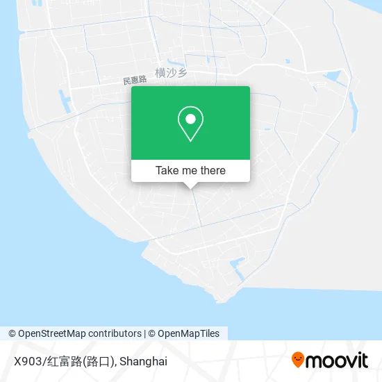 X903/红富路(路口) map