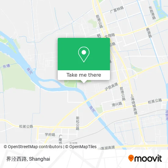 界泾西路 map