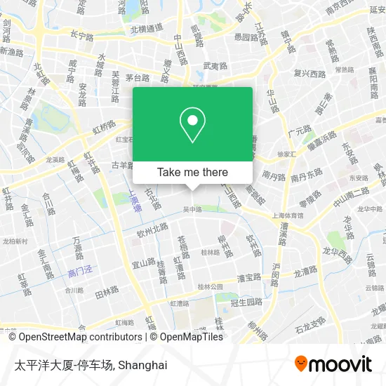 太平洋大厦-停车场 map