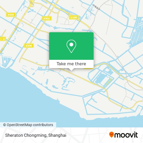 Sheraton Chongming map