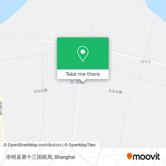 崇明县第十三国税局 map