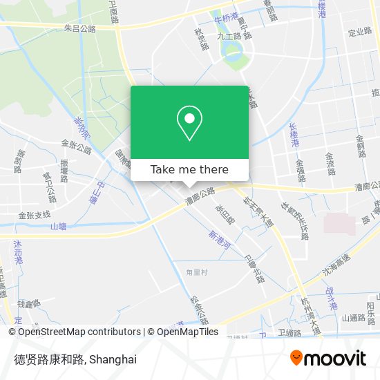 德贤路康和路 map