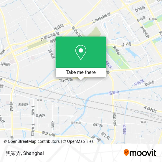 黑家弄 map