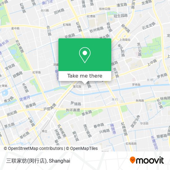 三联家纺(闵行店) map