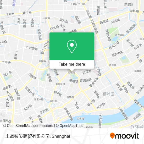 上诲智晏商贸有限公司 map