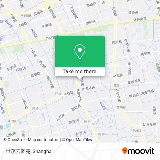 世茂云图苑 map