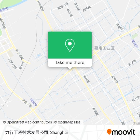 力行工程技术发展公司 map