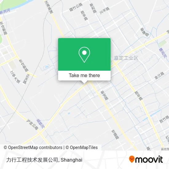 力行工程技术发展公司 map