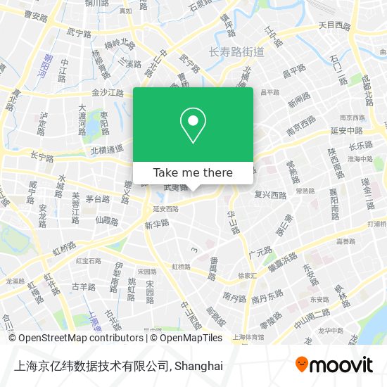 上海京亿纬数据技术有限公司 map