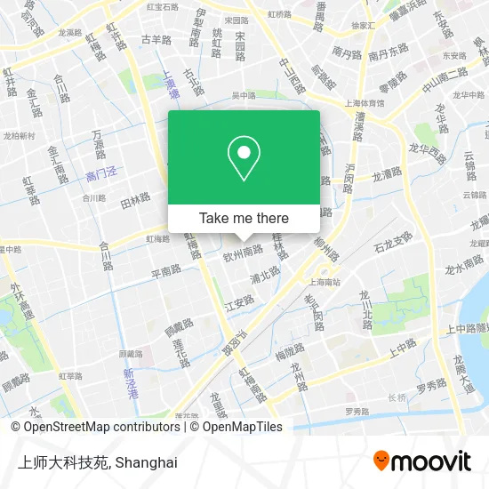 上师大科技苑 map