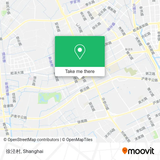 徐泾村 map