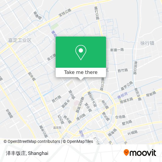 泽丰饭庄 map