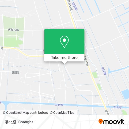 港北桥 map