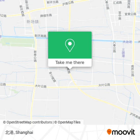 北港 map