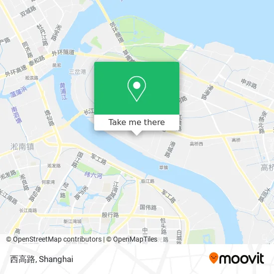 西高路 map