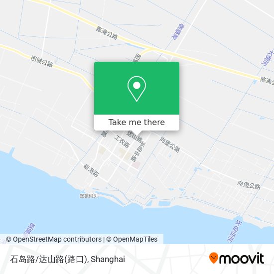 石岛路/达山路(路口) map