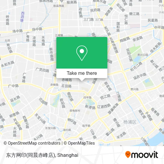 东方网印(同晨赤峰店) map