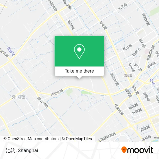 池沟 map