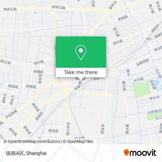 镇南A区 map