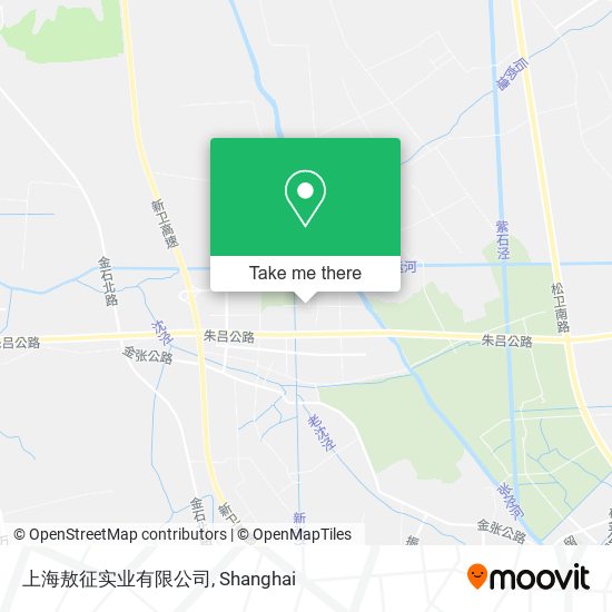 上海敖征实业有限公司 map