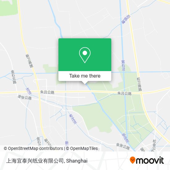 上海宜泰兴纸业有限公司 map