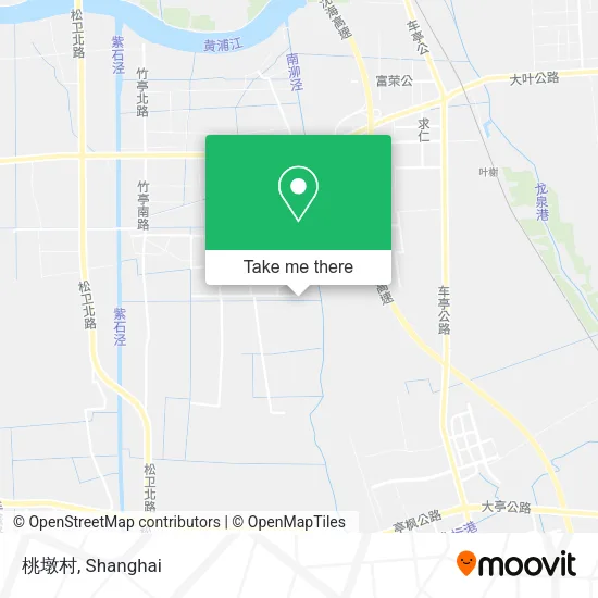 桃墩村 map