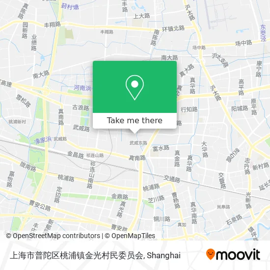 上海市普陀区桃浦镇金光村民委员会 map