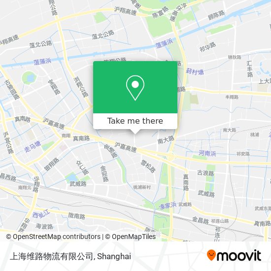 上海维路物流有限公司 map