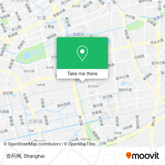 壹药网 map