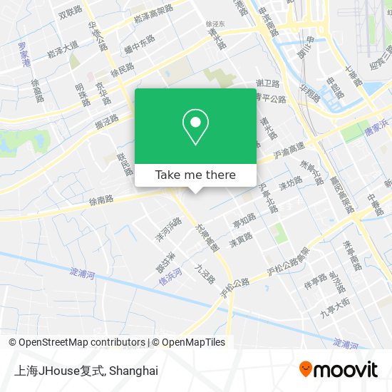 上海JHouse复式 map